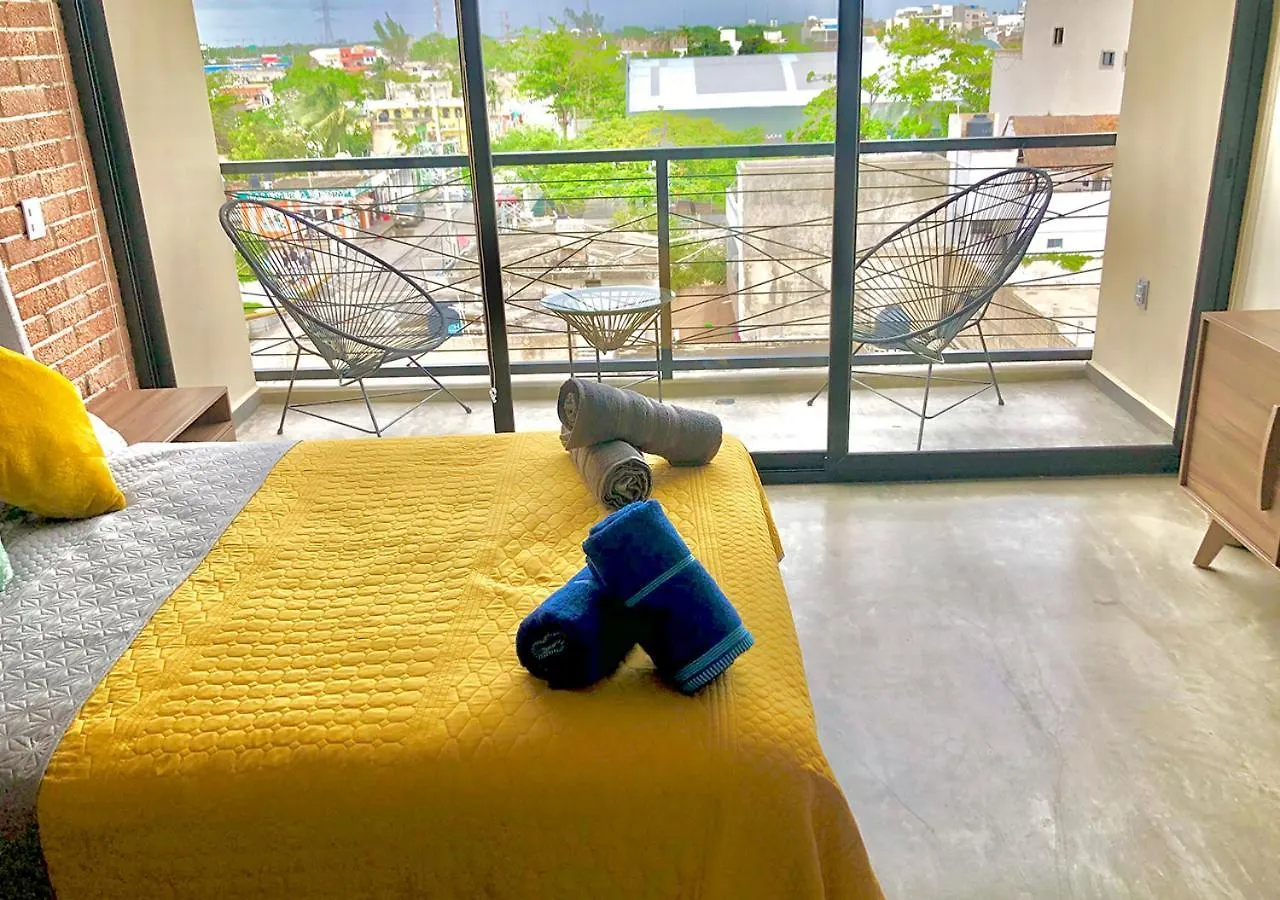 Apartment Vintage And Modern Studio Con Alberca En Rooftop Believe Playa del Carmen Mexico